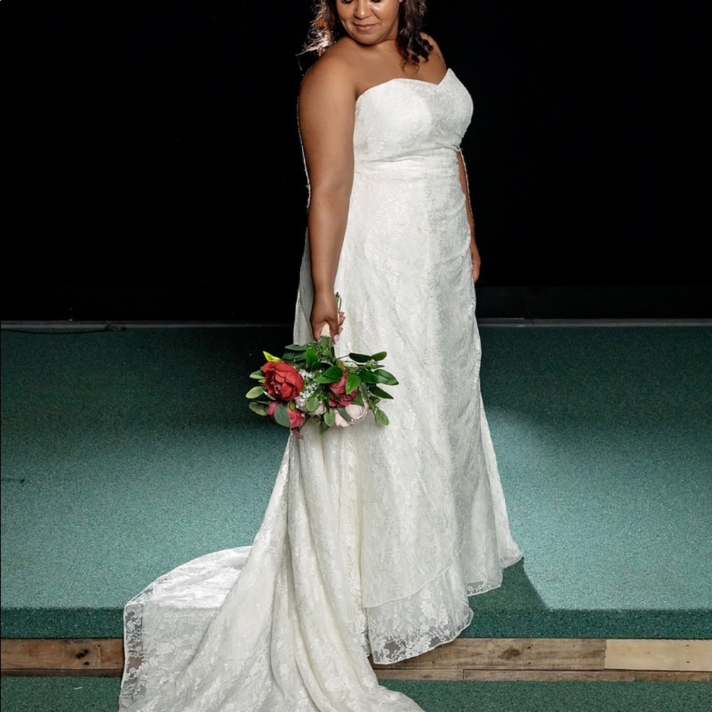 Wedding Gown, David Bridal, Size 16W